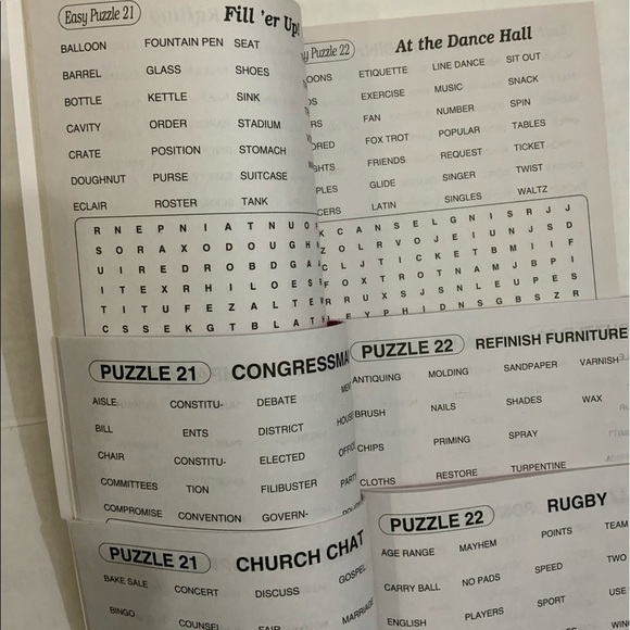 Great Big Large Print Word-Find Puzzles Books Pack of 3 Full Size Books - Picture 10 of 14